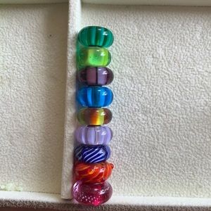 Troll Glass Beads sold separate or together